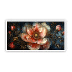 Premium Flower Wall Art | Canvas Painting for Home