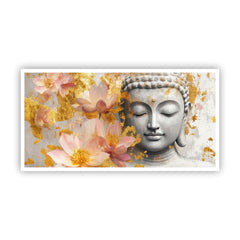 Serenity of Lord Buddha Wall Paintings by Creative Decor