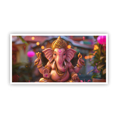 Lord Ganesha Tranquil Wall Painting | Elevate Your Interior by Creative Decor