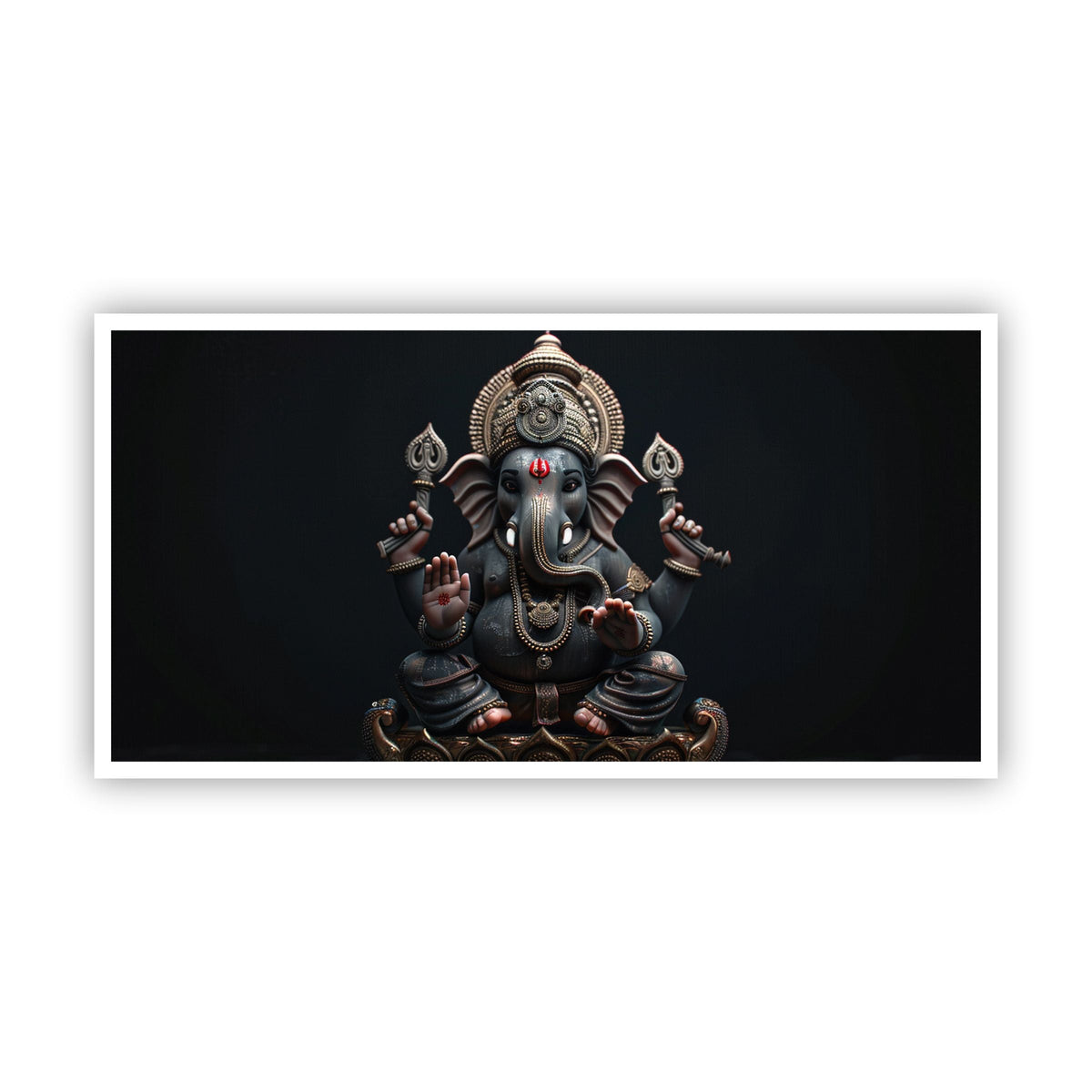 Lord Ganesha Spiritual Wall Art | Uplift Your Decor with Creative Decor
