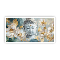 Serenity of Lord Buddha Wall Paintings by Creative Decor