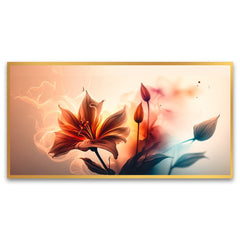 Creative Decor abstract-background-with-fabulous-flowers- for Living Room, Bedroom, Office.