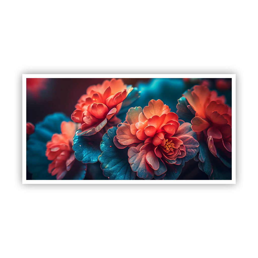 Modern Flower Wall Painting for Living Room