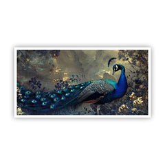 Transform Your Space with Creative Decor Peacock Art | Tranquil Wall Paintings for Serene Interiors