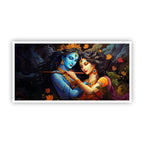 Radha Krishna Tranquil Wall Painting | Elevate Your Interior by Creative Decor