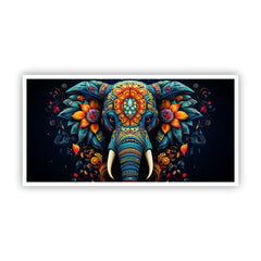 Beautiful Elephant In Abstract