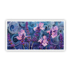 Modern Floral Wall Painting | Home Accent Piece
