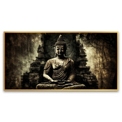 Creative Decor buddha-statue Canvas Wall Painting for Living Room, Bedroom, Office.