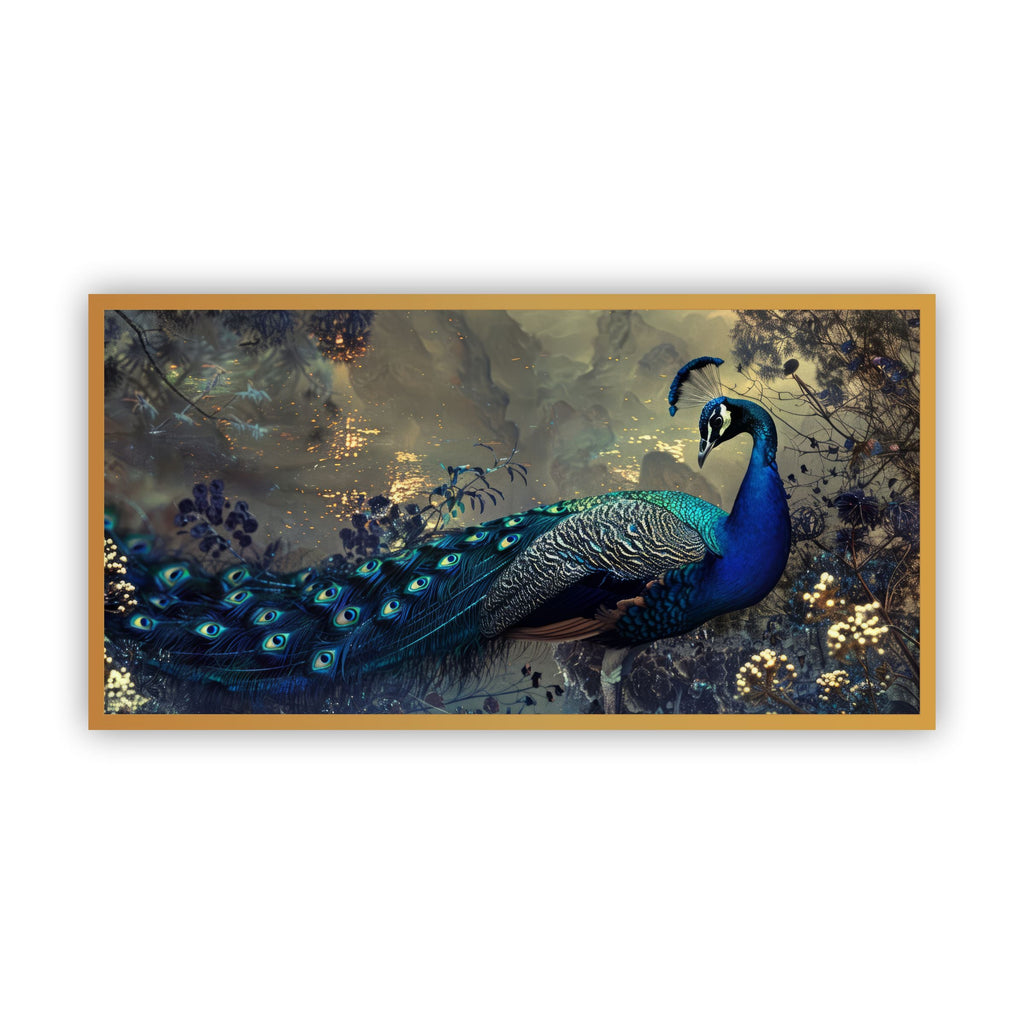 Transform Your Space with Creative Decor Peacock Art | Tranquil Wall Paintings for Serene Interiors