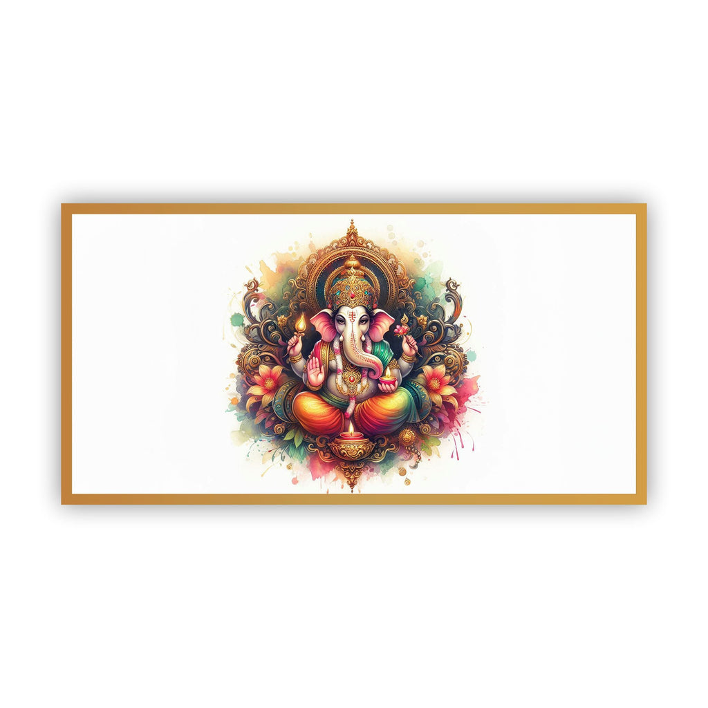 Lord Ganesha Spiritual Wall Painting | Perfect Home Decor by Creative Decor