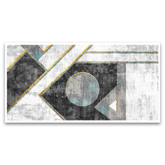 Creative Decor abstract-geometry-illustrations-gold-element-modern-art-fashion-wall Wall Painting for Living Room, Bedroom, Office.