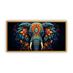 Beautiful Elephant In Abstract