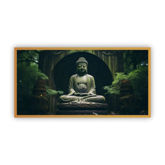 Serenity of Lord Buddha Wall Paintings by Creative Decor