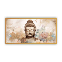 Zen-Inspired Gautam Buddha Painting | Spiritual Decor by Creative Decor