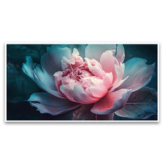 Creative Decor Pink Lotus Pond Wall Art | Serene Zen Decor