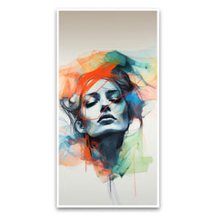 Creative Decor abstract-drawing-woman Canvas Wall Painting for Living Room, Bedroom, Office.