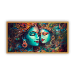 Serene Radha Krishna Painting | Add Tranquility to Your Home by Creative Decor