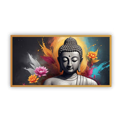 Buddha Wall Art for Home | Spiritual Paintings by Creative Decor | Peaceful Presence