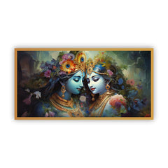 Creative Decor Radha Krishna Wall Painting | Perfect for Meditation Spaces