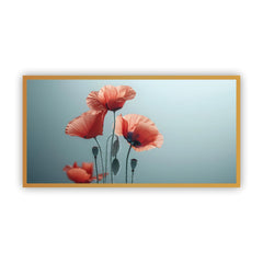 Artistic Flower Canvas Painting | Add Color to Walls