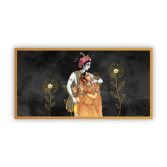 Creative Decor Radha Krishna Art | Tranquil Wall Paintings to Uplift Your Space