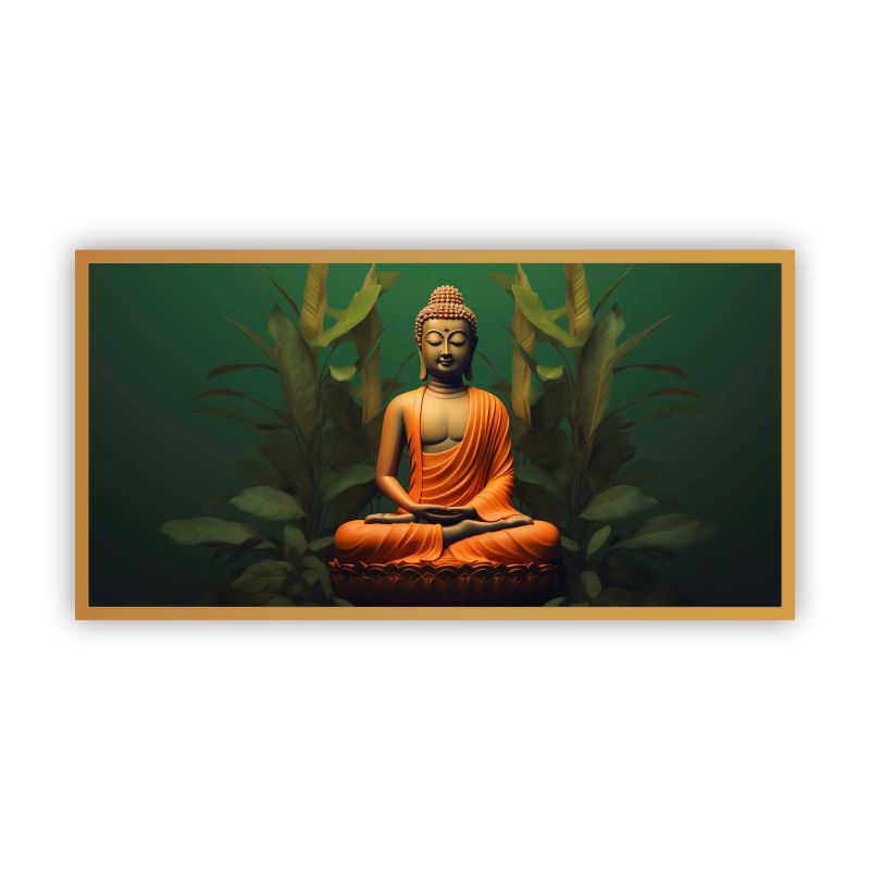 Creative Decor Buddha Painting | Serenity for Your Home and Office