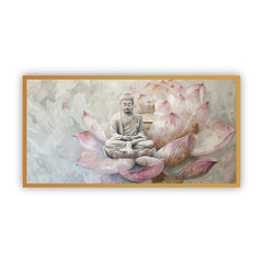 Serenity of Lord Buddha Wall Paintings by Creative Decor