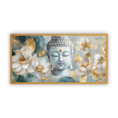 Serenity of Lord Buddha Wall Paintings by Creative Decor