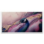 A Dance of Colors | Stunning Peacock Canvas Wall Art for Every Room