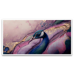 A Dance of Colors | Stunning Peacock Canvas Wall Art for Every Room