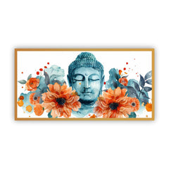 Radiant Gautam Buddha Wall Art | Serenity in Every Stroke