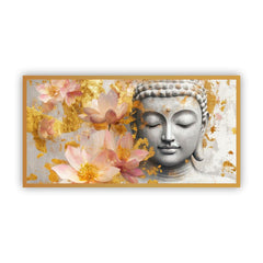 Serenity of Lord Buddha Wall Paintings by Creative Decor