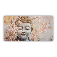 Serenity of Lord Buddha Wall Paintings by Creative Decor