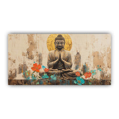 A Calming Gautam Buddha Painting to Enhance Your Living Space | The Art of Zen