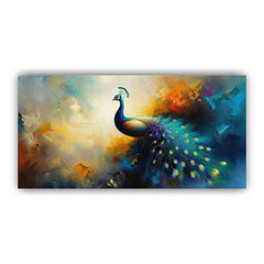 Peacock paintings