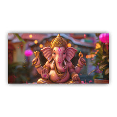 Lord Ganesha Tranquil Wall Painting | Elevate Your Interior by Creative Decor