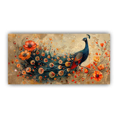 Peacock paintings