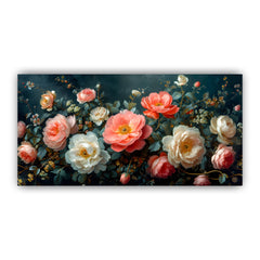 Blooming Flower Wall Painting | Perfect Gift for Art Lovers