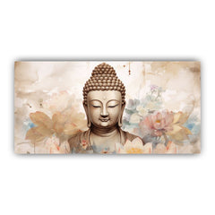 Zen-Inspired Gautam Buddha Painting | Spiritual Decor by Creative Decor