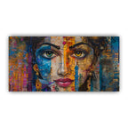 Abstract Figures in Motion: Wall Paintings by Creative Decor