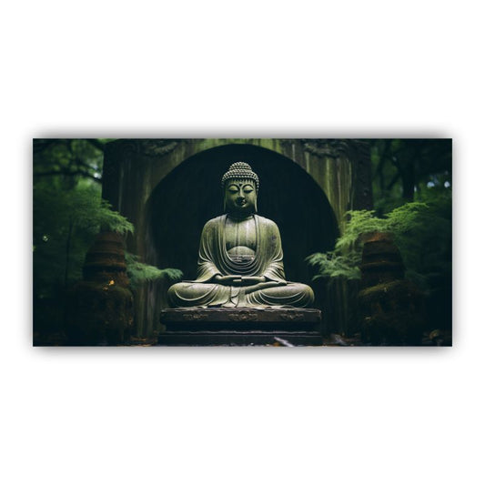 Serenity of Lord Buddha Wall Paintings by Creative Decor