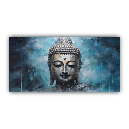 Serenity of Lord Buddha Wall Paintings by Creative Decor