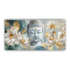 Serenity of Lord Buddha Wall Paintings by Creative Decor