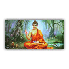 Serenity of Lord Buddha Wall Paintings by Creative Decor