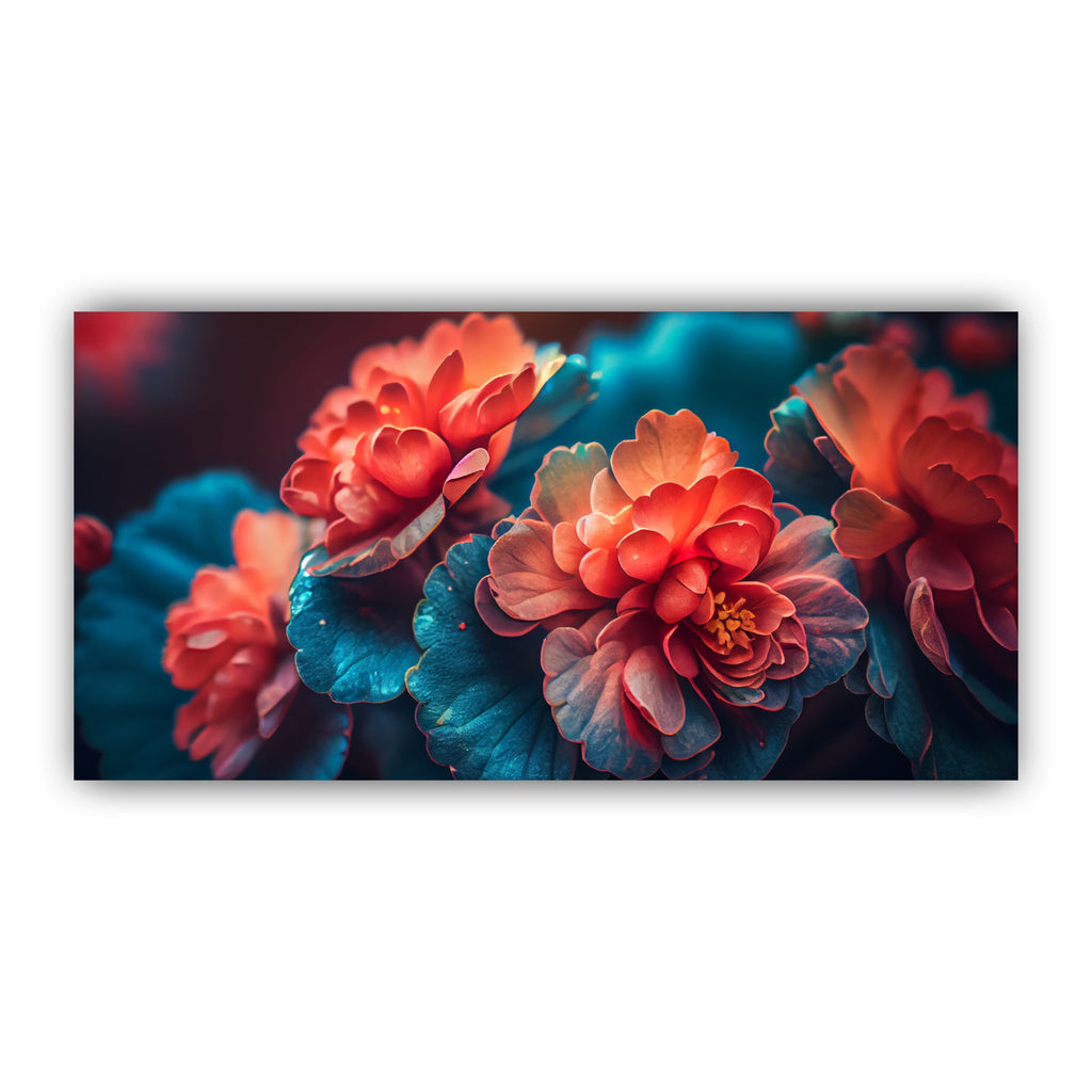 Modern Flower Wall Painting for Living Room