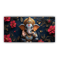 Serene Lord Ganesha Painting | Add Tranquility to Your Home by Creative Decor