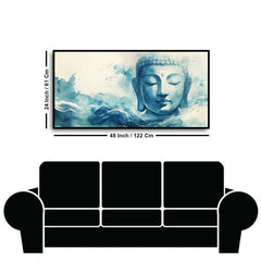 Serenity of Lord Buddha Wall Paintings by Creative Decor