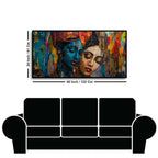 Krishna Wall Paintings by Creative Decor