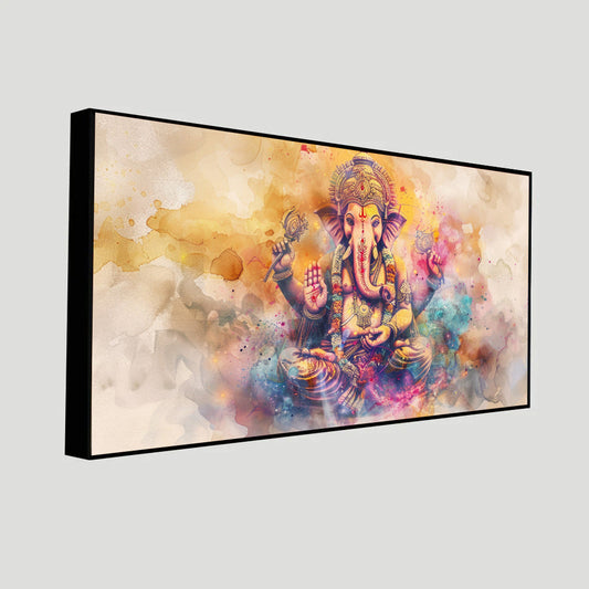 Lord Ganesha Wall Painting | Tranquil Home Decor by Creative Decor