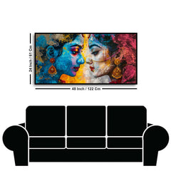 Krishna Wall Paintings by Creative Decor